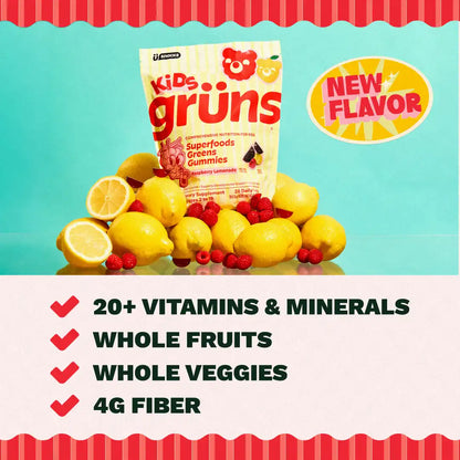 Grüns Kids Raspberry Lemonade