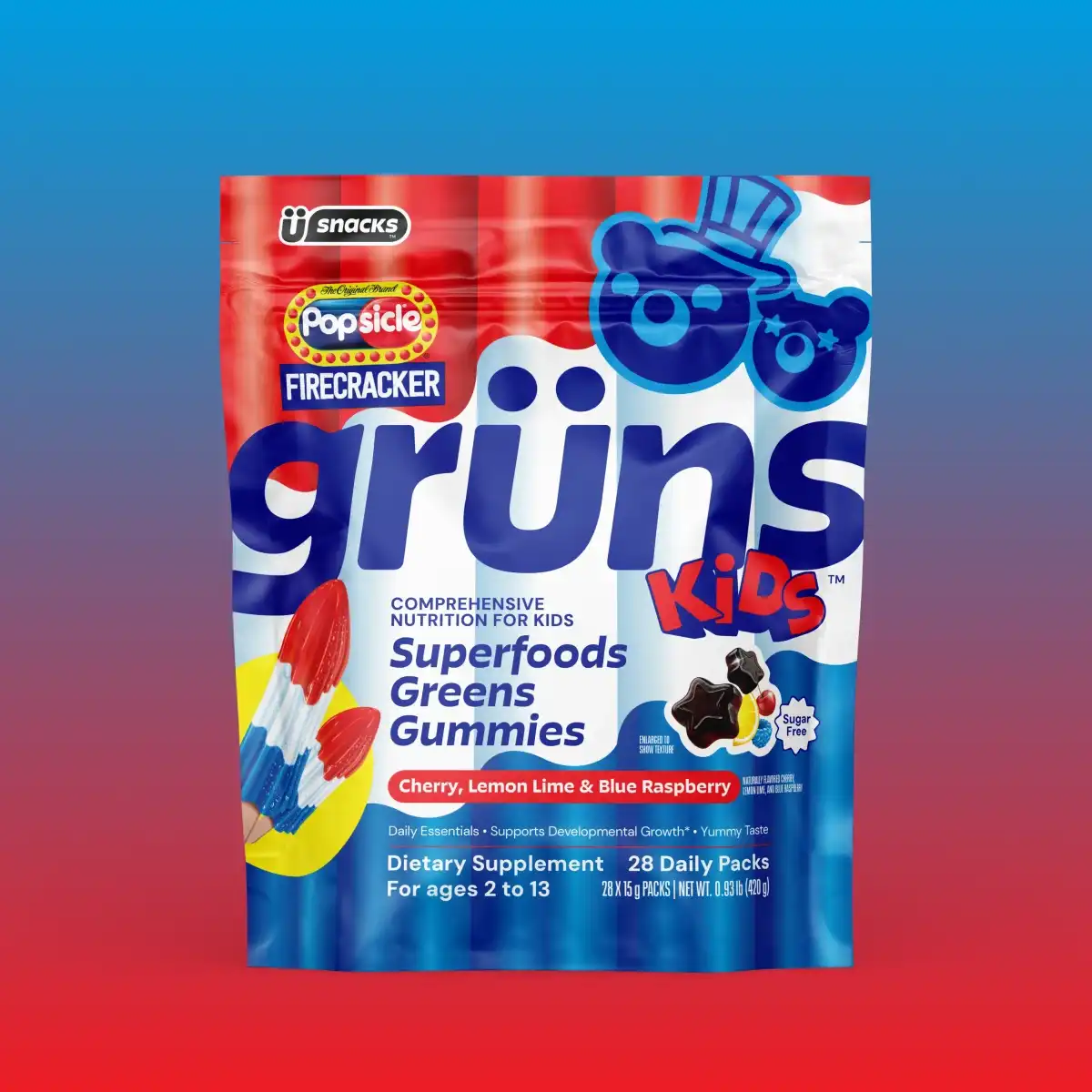 Popsicle® Firecracker Grüns Kids